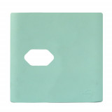 Placa p/ 1 Tomada Horizontal 4x4 - Novara Siciliano